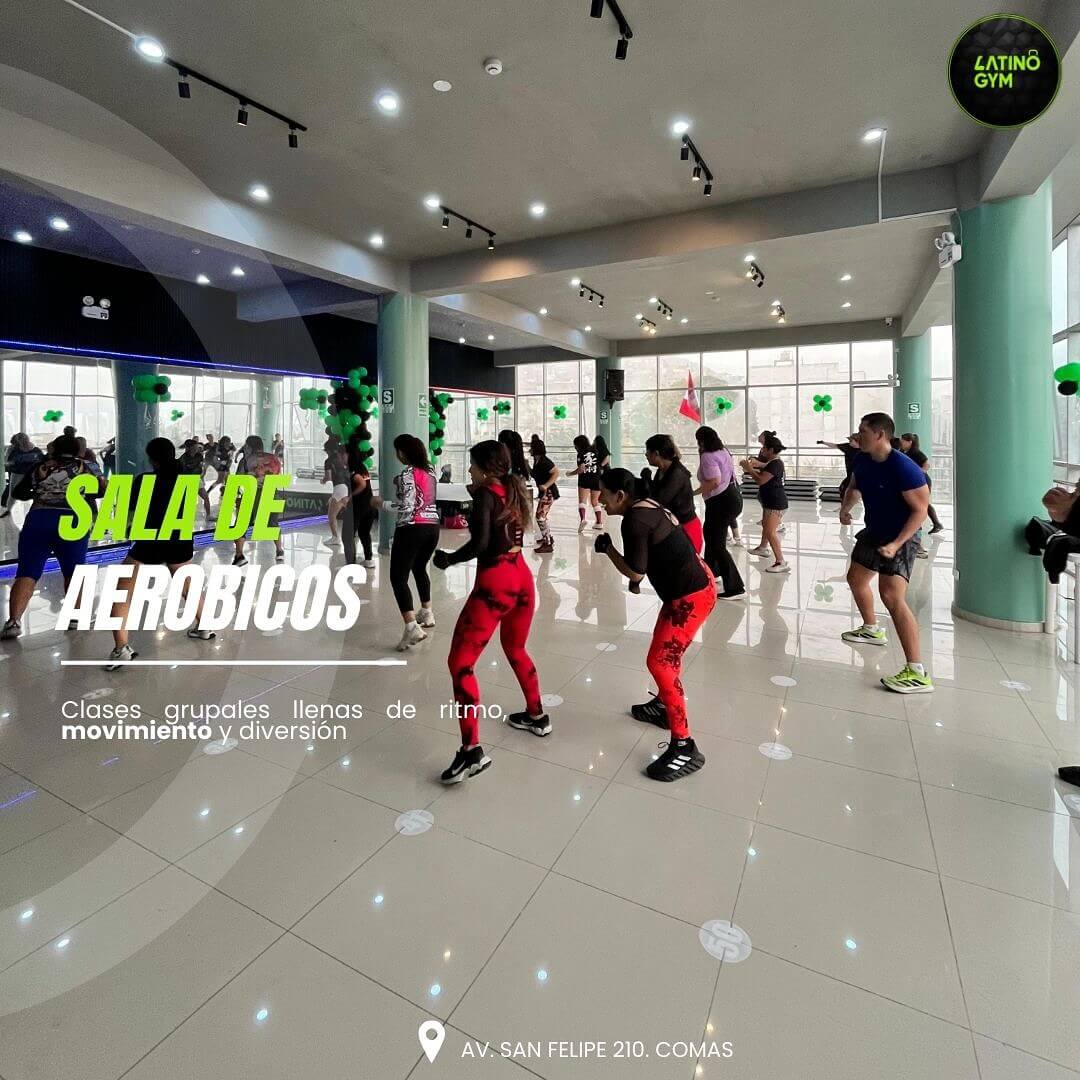 Aerobics, clases grupales, zumba, baile